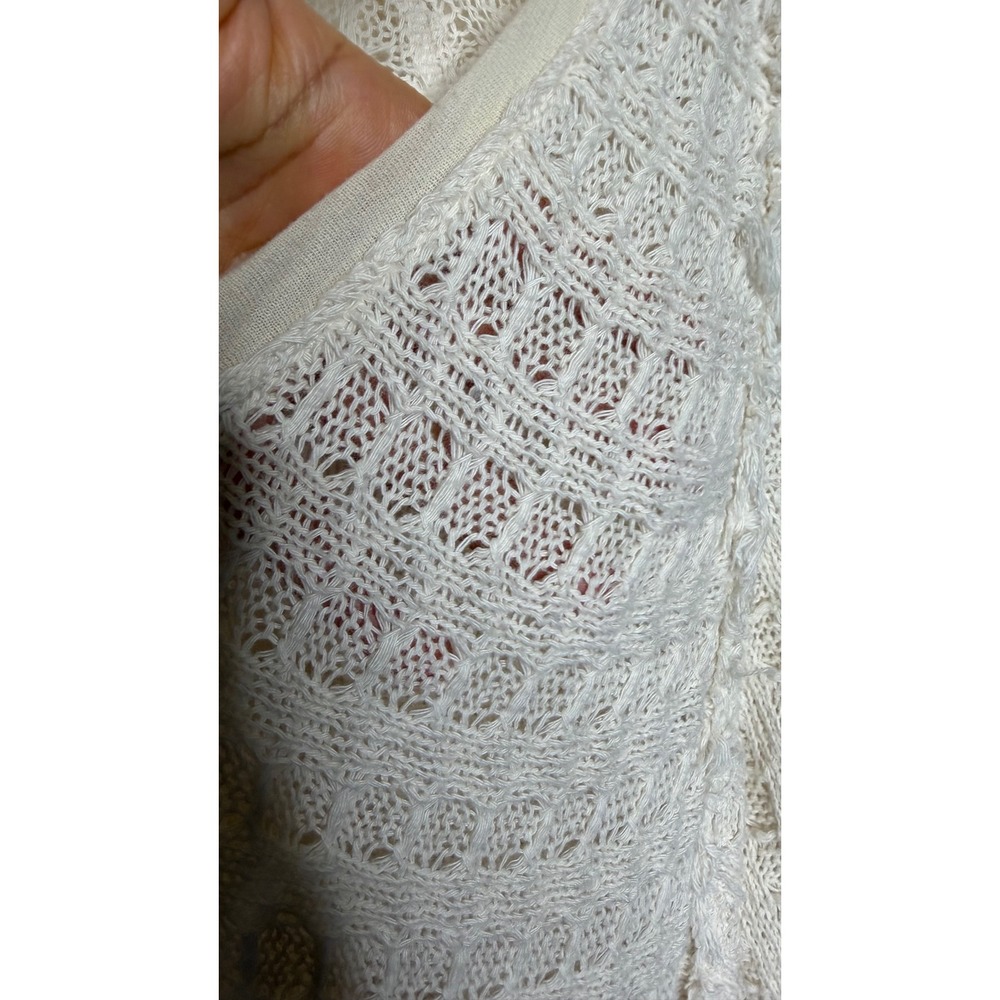 Free People We The Free Thien's Hacci Sweater Top XS Beach Oversized‎ Layering - Picture 12 of 16
